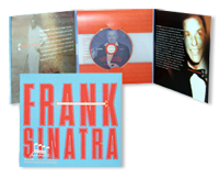 Frank Sinatra Invitation and Inserts with Sound Chip & CD-Rom